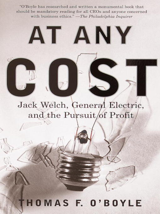 Title details for At Any Cost by Thomas F. O'Boyle - Available